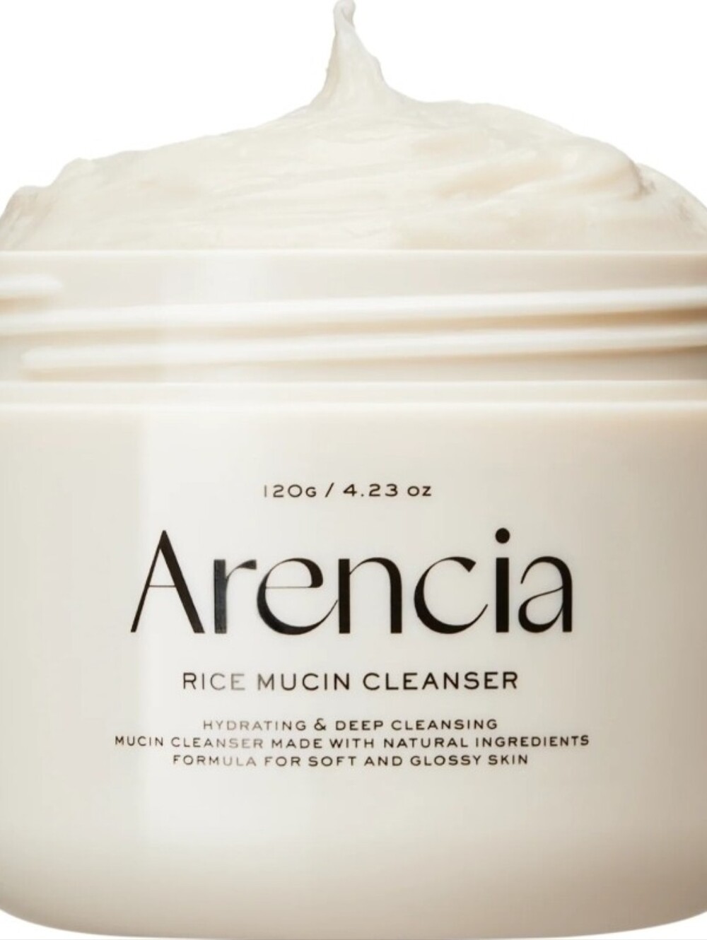 Arencia Rice Mucin Face Cleanser 120g (4.23 oz) NIB - SOLD OUT ONLINE